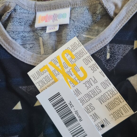 NWT LuLaRoe Randy sz 3xl - Picture 2 of 3